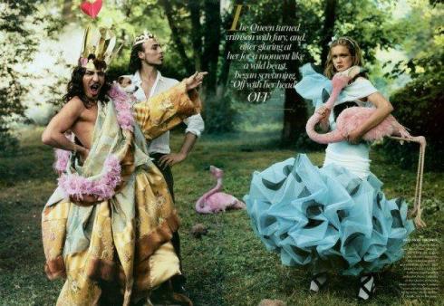 alice in wonderland with John Galliano
