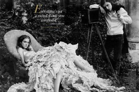 alice in wonderland with Olivier Theyskens