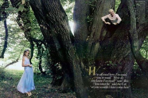 alice in wonderland with Jean-Paul Gaultier