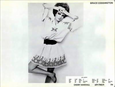 Grace Coddinton 1968 Model Composite