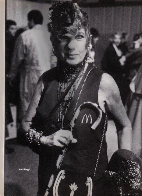 Anna Piaggi in 1987