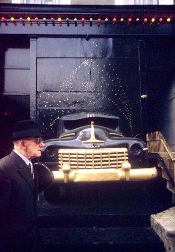 Granny takes a trip with the Dodge front