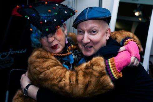 Anna Piaggi & Stephen Jones