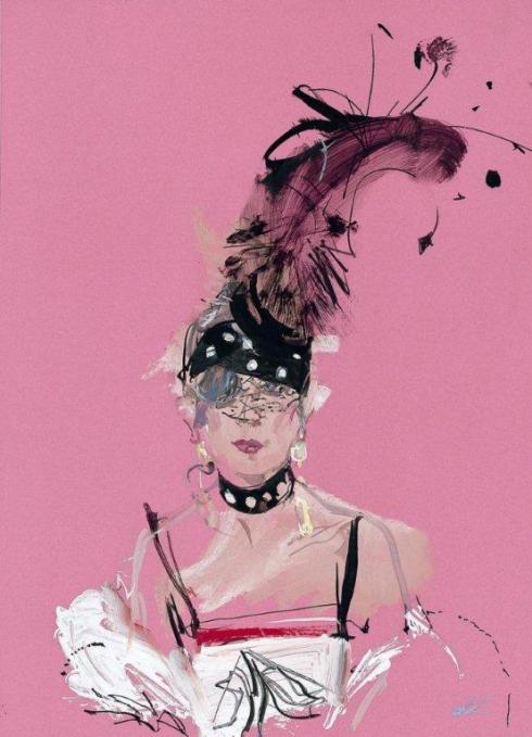 Karl Lagerfeld sketch 1