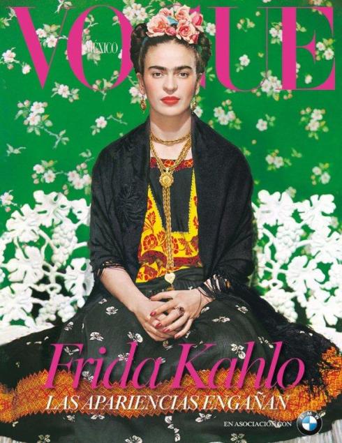 Cover Vogue mexico during opening month exhibition 2012