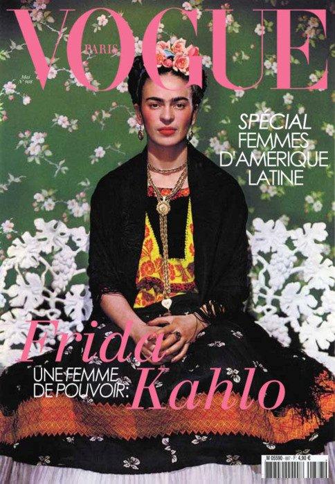 Vogue cover Frida Kahlo