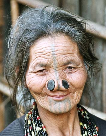 streched nose piercings