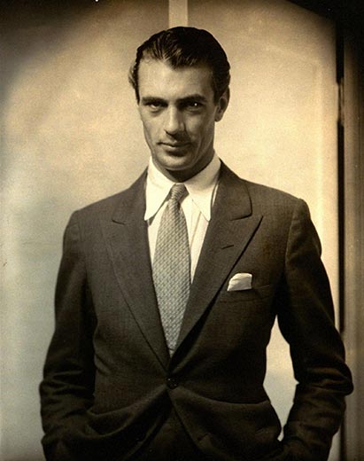 Gary Cooper by Edward Steichen