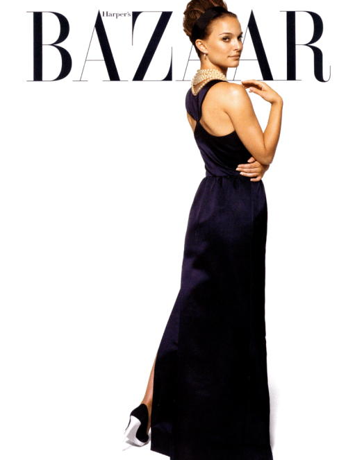 natalie portman in Harper's Bazaar