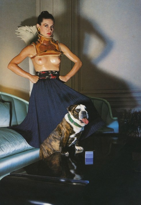 Helmut Newton.