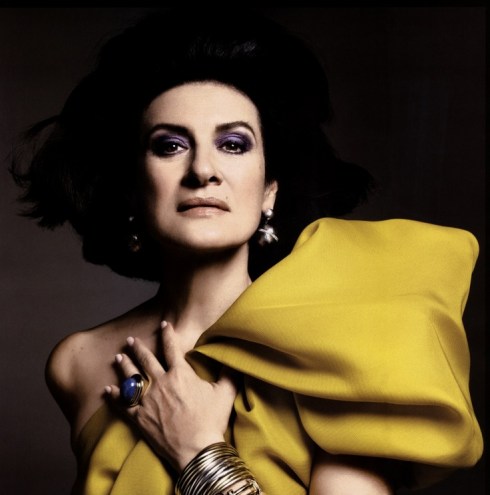 Paloma Picasso ph Mario Sorrenti  Vogue Paris Mars 2009
