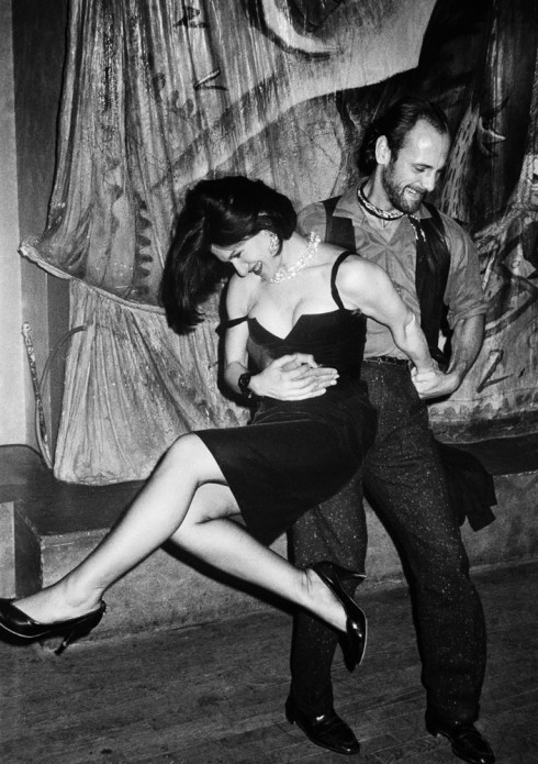 paloma picasso , xavier de castelle at le privilege 1983 Roxanne lowit