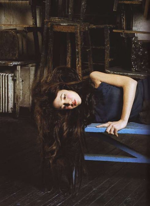 Charlotte Gainsbourg by Deborah Turbeville