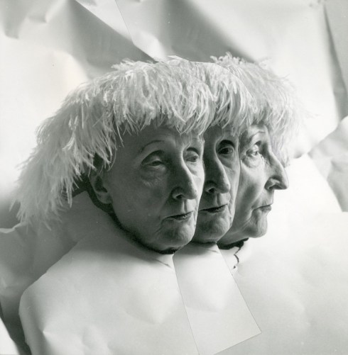 Edith Sitwell multiple exposure, Cecil Beaton, 1962
