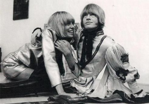 Anita Pallenberg & Brian Jones
