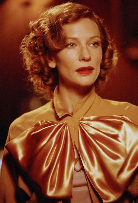 Cate Blanchett as Katharine Hepburn, The Aviator 2004