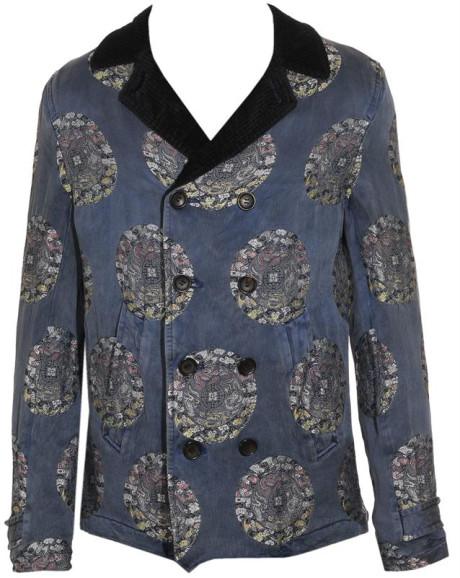 comme-des-garcons-navy-oriental-silk-blend-jacquard-peacoat