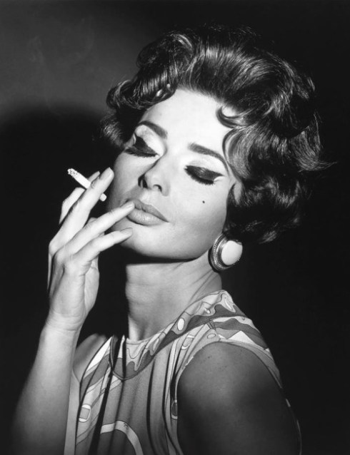 Isabella Rossellini wearing Emilio Pucci_ Photo by Steven Meisel, Vogue Italia, September 1990.