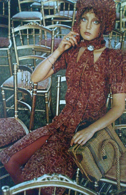 Biba in Seventeen Magazine January 1971 