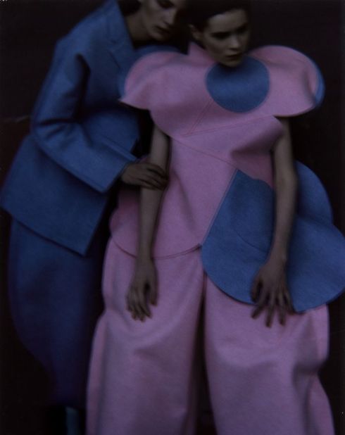 Comme des garçons , 10 magazine by Sarah Moon