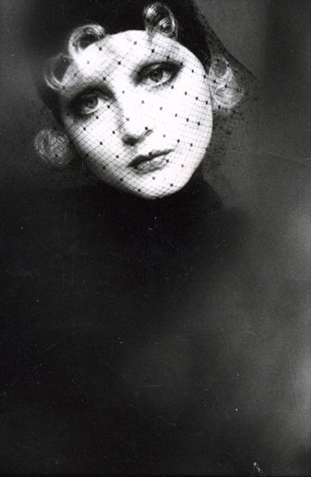 Ingrid Boulting face of Biba Cosmetics shot by Sarah Moon