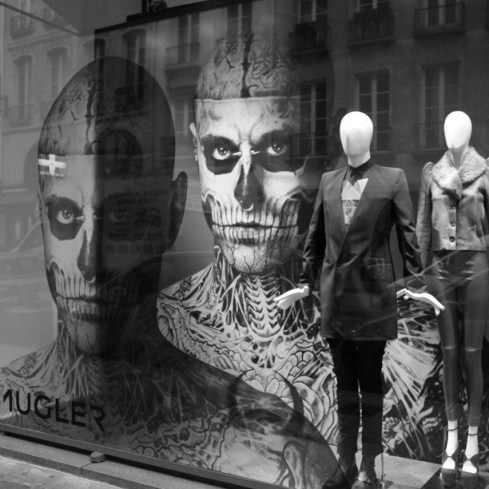 Colette Thierry Mugler window