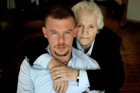 Alexander McQueen & Mum