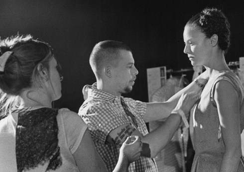 Alexander McQueen behind the scenes