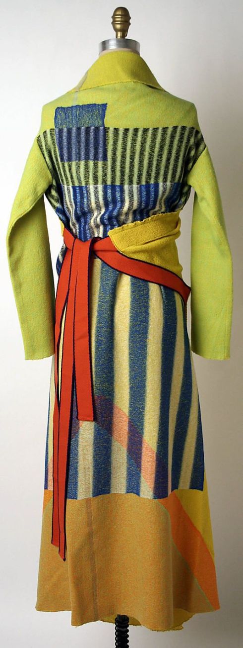 Issey Miyake FW 1997 Met Collection. To me, this collection is reminiscent of Sonia Delaunay.