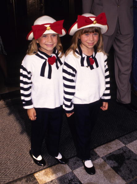 Mary-Kate Olsen and Ashley Olsen in New York, NY (Photo by Don Parks/WireImage)