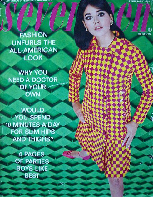 Colleen Corby on Seventeen Magazine cover