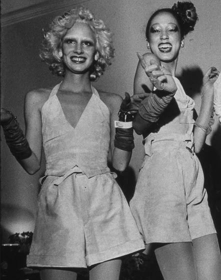 Donna Jordan & Pat Cleveland