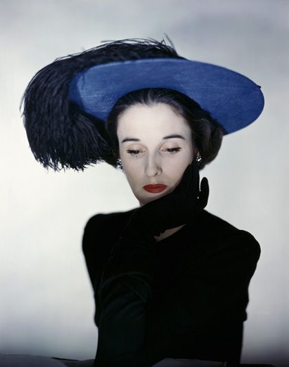 Erwin Blumenfeld, Portrait of Barbara "Babe" Paley, 1947