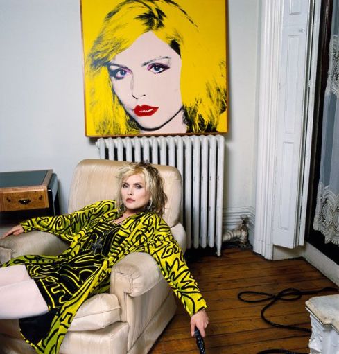 Debbie harry in Stephen Sprouse, 1988