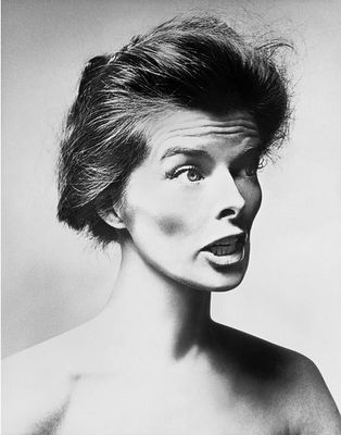 Katharine Hepburn, ph. Richard Avedon