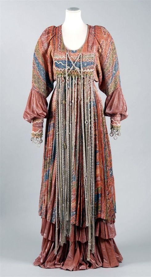 Waterfall dress, 1973