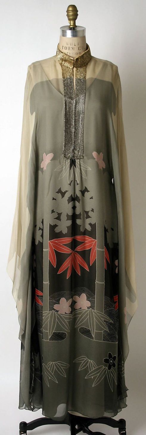 Evening dress Hanae Mori 1975