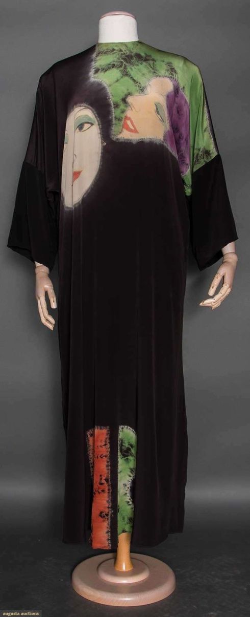 Halston Painted Caftan, 1972,