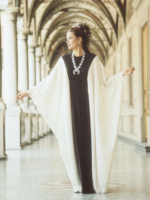 Princess Grace Kelly of Monaco wearing a creation by Grès and photographed by Richard Avedon for Italian Vogue.