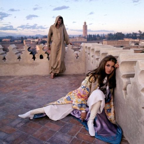 Retro Marrakech, 70's fashion shoot