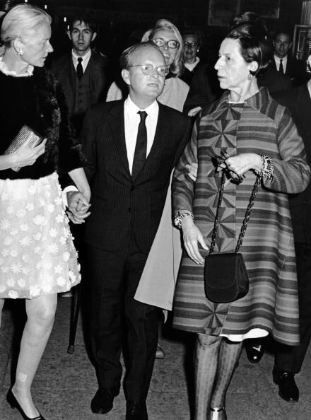 Capote, Diana Vreeland & C.Z. Guest (1968).