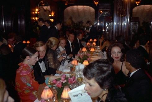 guests pre-party at Maxim's held by Baron Alexis  de Redé